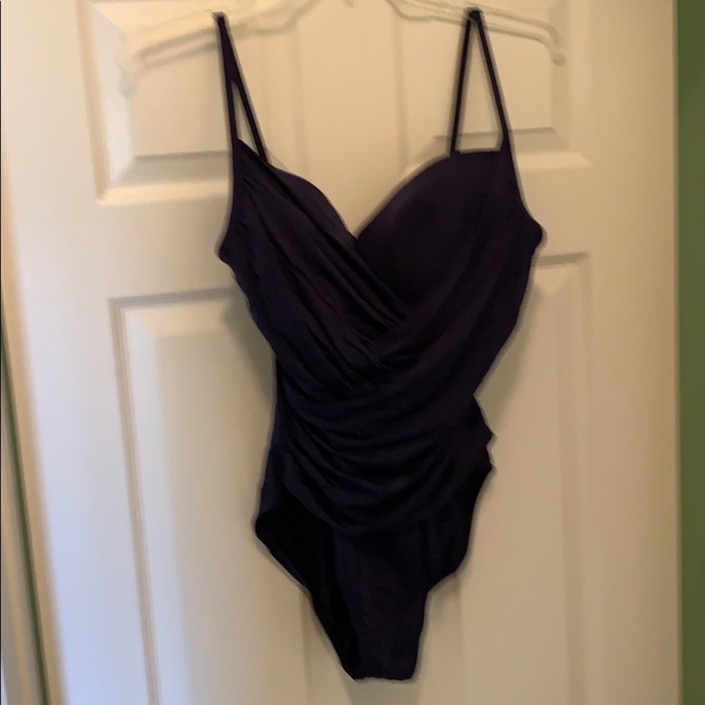 La Blanca Black One-Piece Swimsuit